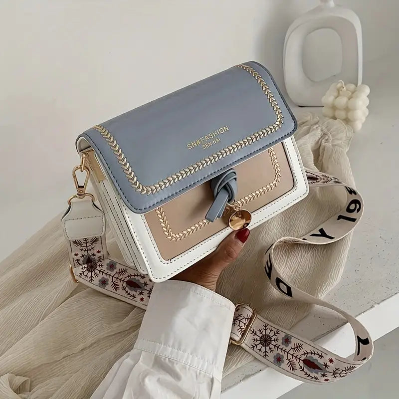 Alina™ | Schultertasche mit Riegel-Design