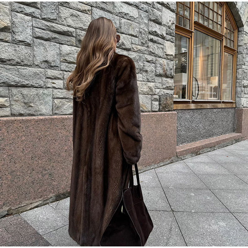 Ivana™ | Luxus Fuchsfell Übermantel