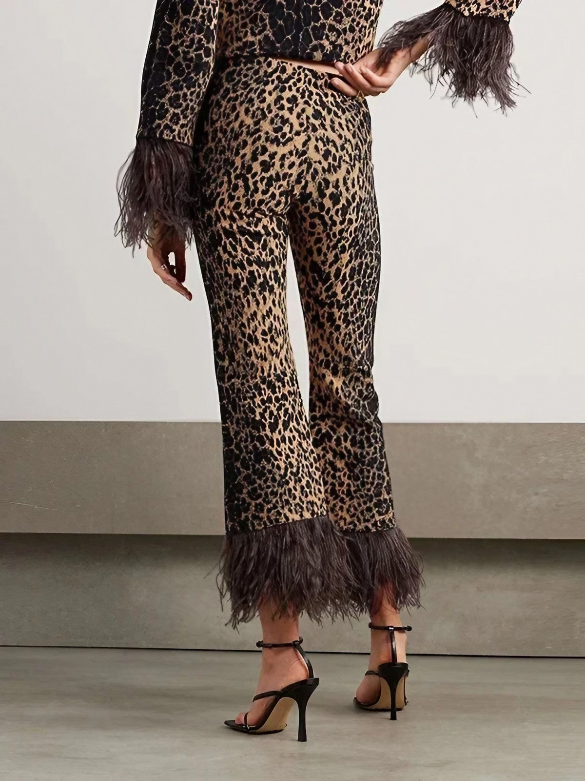 Mira™ | Winter Set im Leopardenmuster