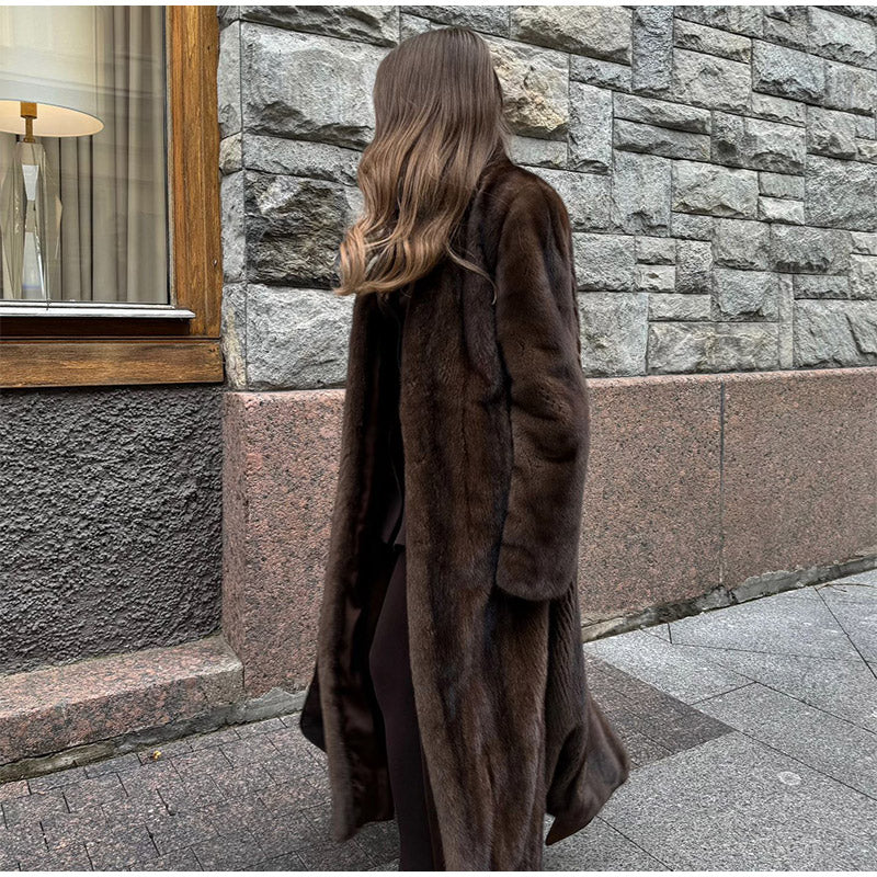 Ivana™ | Luxus Fuchsfell Übermantel