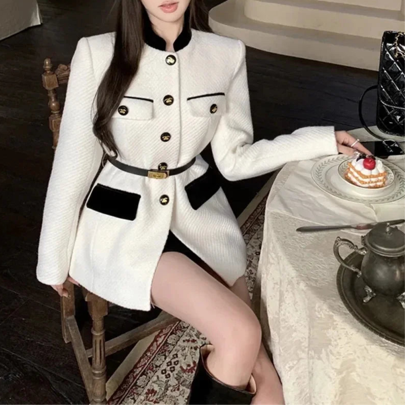 Sansa™ | Klassische Wolljacke