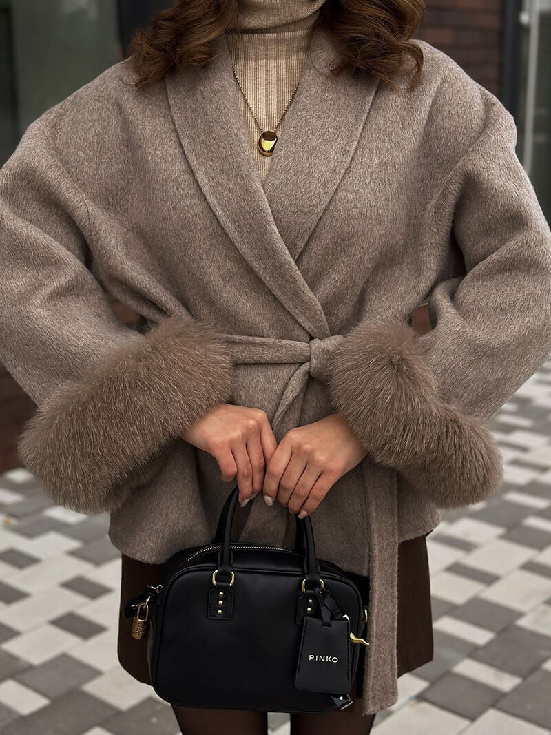 Julia™ | Fox-Fell Wollmantel