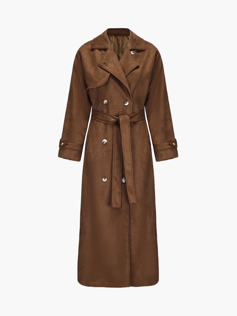 Molly™ | Wildleder Trenchcoat