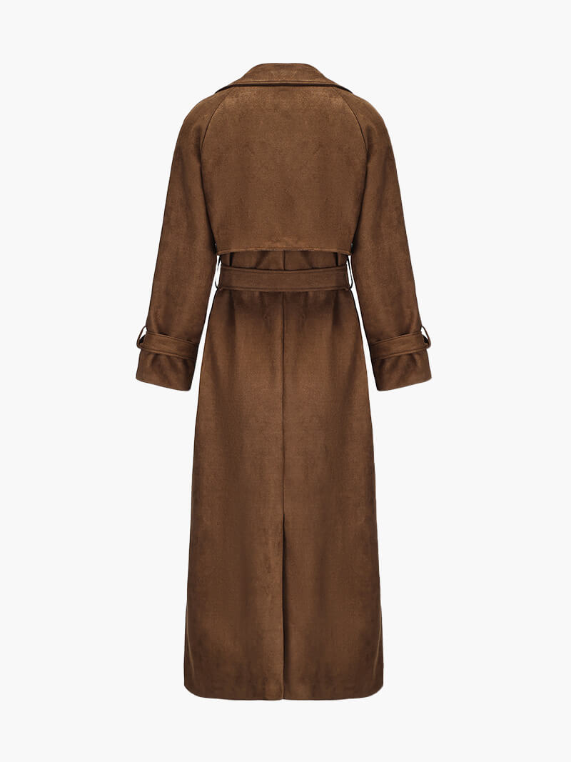 Molly™ | Wildleder Trenchcoat