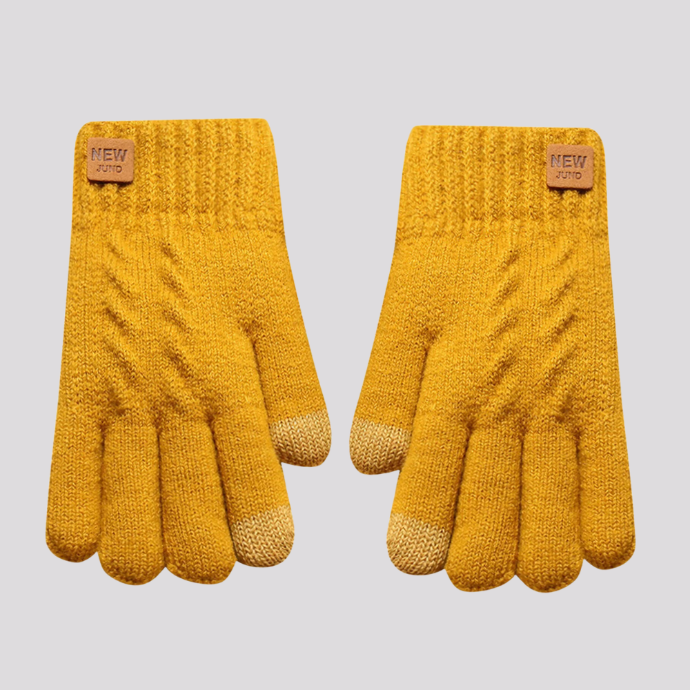 GORDON - Winterhandschuhe aus Bubble-Strick