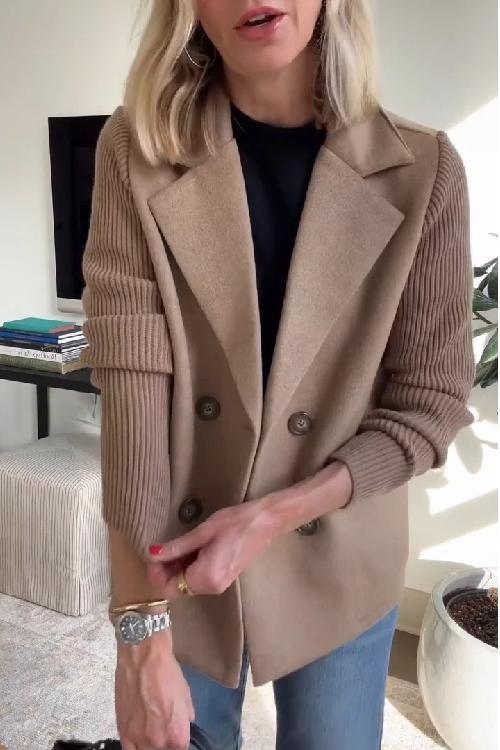Sasha™ | Lässiger Blazer Mantel