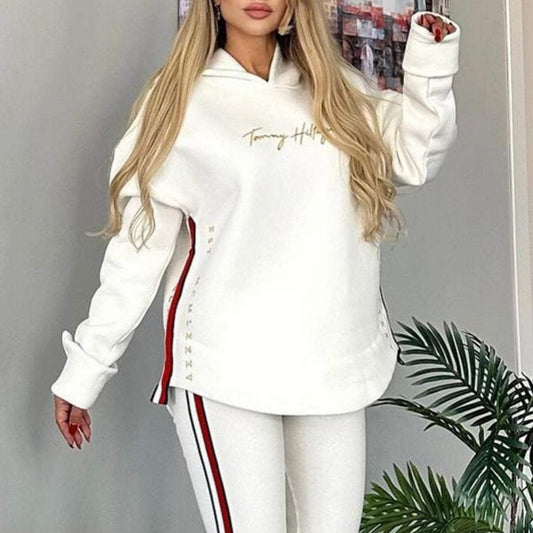 Fiona™ | Chic Streifen Jogging Set