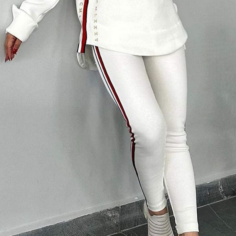 Fiona™ | Chic Streifen Jogging Set