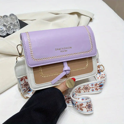 Alina™ | Schultertasche mit Riegel-Design