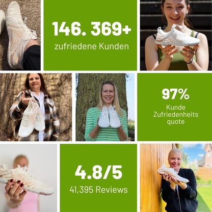 FloraX Pro - ergonomische, schmerzlindernde & wasserdichte Barfußschuhe - Sonderaktion 1+1 Gratis