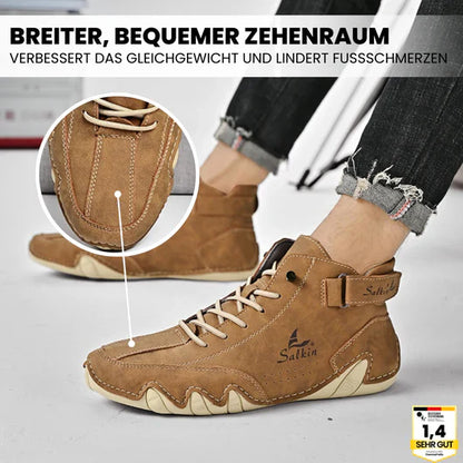 Alpaka - orthopädische, wasserdichte & rutschfeste Leder-Barfußschuhe