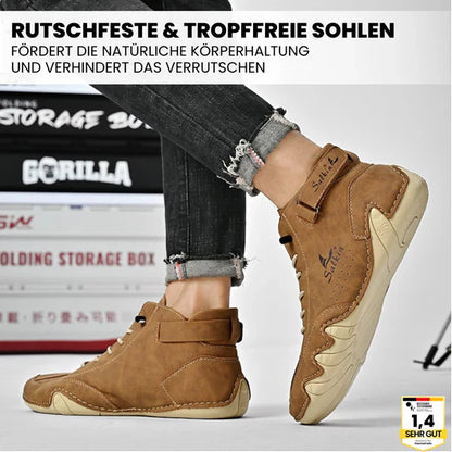 Alpaka - orthopädische, wasserdichte & rutschfeste Leder-Barfußschuhe - Sonderaktion 1+1 Gratis