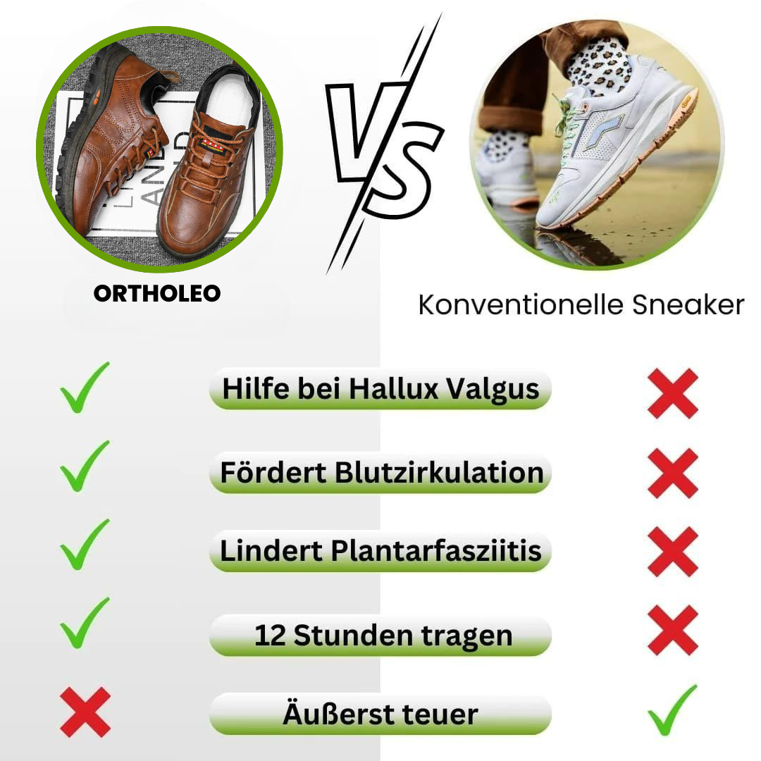Ergonomischer Schuh zur Schmerzlinderung - OrthoLeo Unisex