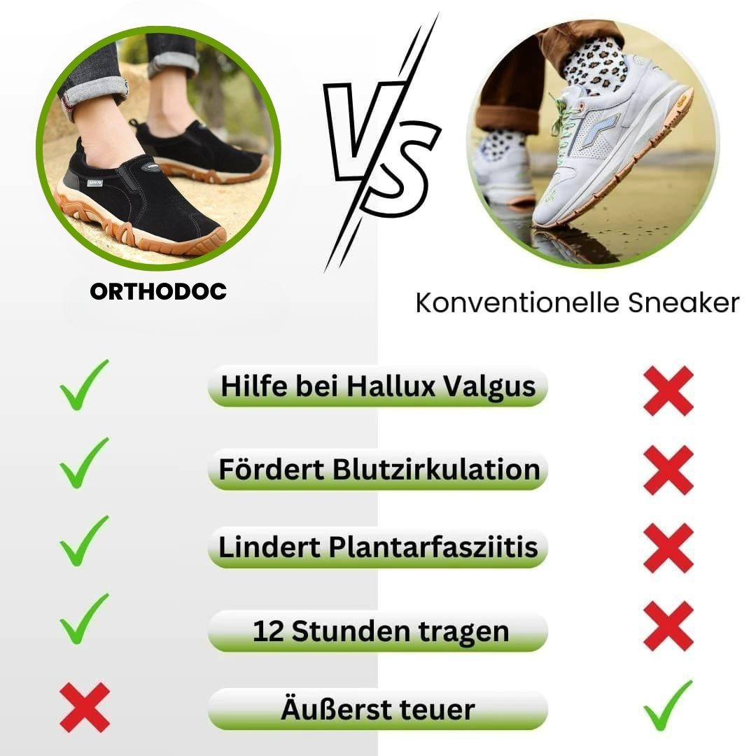 Ergonomischer Schuh zur Schmerzlinderung - OrthoDoc Unisex