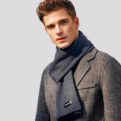 ELIOT - Klassischer Business-Schal aus Baumwolle
