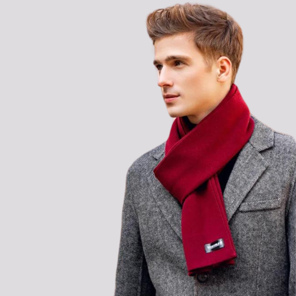 ELIOT - Klassischer Business-Schal aus Baumwolle
