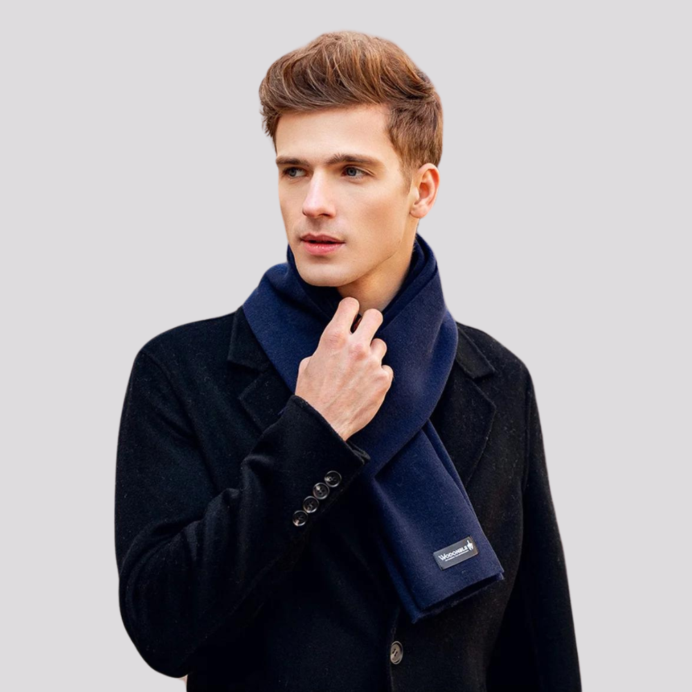 ELIOT - Klassischer Business-Schal aus Baumwolle