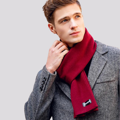 ELIOT - Klassischer Business-Schal aus Baumwolle