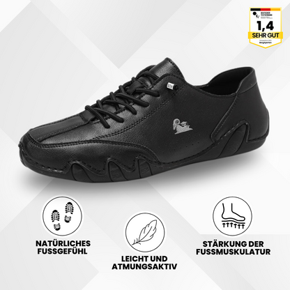 OrthoActive - ergonomische, schmerzlindernde & wasserdichte Leder-Barfußschuhe