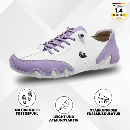 OrthoActive - ergonomische, schmerzlindernde & wasserdichte Leder-Barfußschuhe