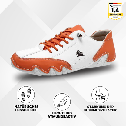 OrthoActive - ergonomische, schmerzlindernde & wasserdichte Leder-Barfußschuhe