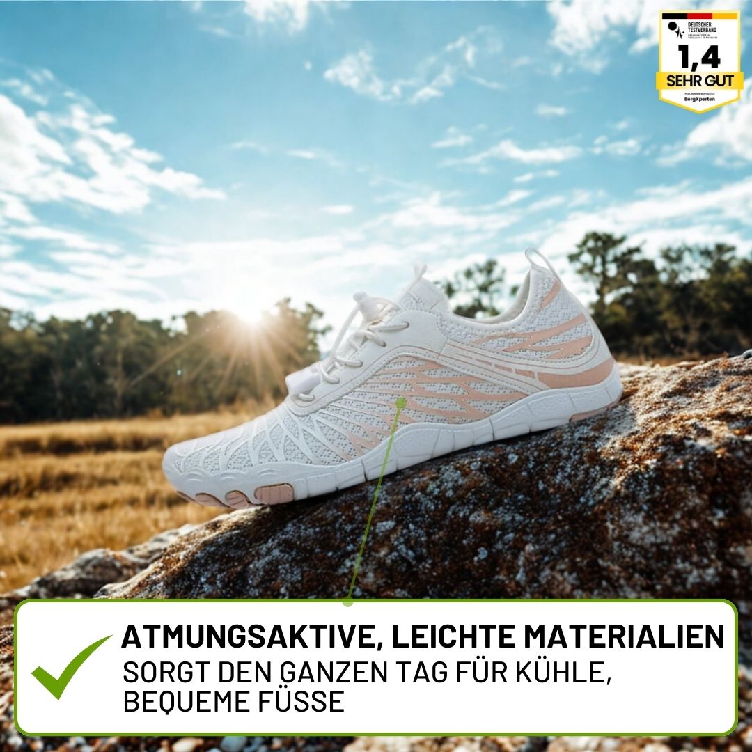 FloraX Pro - ergonomische, schmerzlindernde & wasserdichte Barfußschuhe