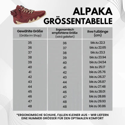 Alpaka - orthopädische, wasserdichte & rutschfeste Leder-Barfußschuhe - Sonderaktion 1+1 Gratis