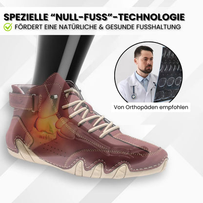 Alpaka - orthopädische, wasserdichte & rutschfeste Leder-Barfußschuhe