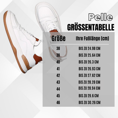 Originalgetreue Pelle Italiana - ergonomische Schuhe zur Schmerzlinderung aus echtem Leder
