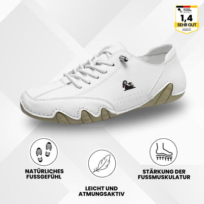 OrthoActive - ergonomische, schmerzlindernde & wasserdichte Leder-Barfußschuhe