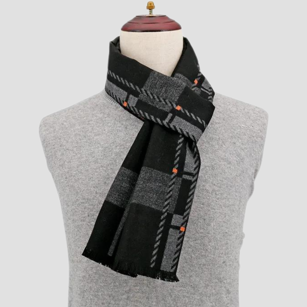 Luxus - Schickes und elegantes kariertes Halstuch für Männer