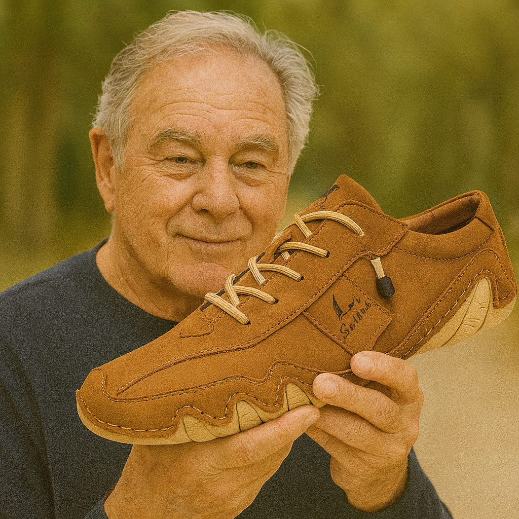 Ibex - ergonomischer, schmerzlindernder & wasserdichter Leder-Barfußschuh - Sonderaktion 1+1 Gratis