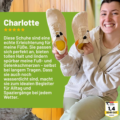 FreeStep - ergonomische, schmerzlindernde & wasserdichte Barfußschuhe