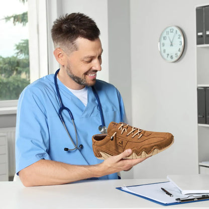 Ibex - ergonomischer, schmerzlindernder & wasserdichter Leder-Barfußschuh