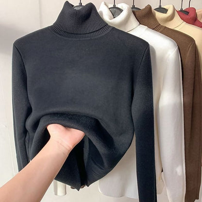 Caelia™ | Strickpullover mit Teddy-Futter