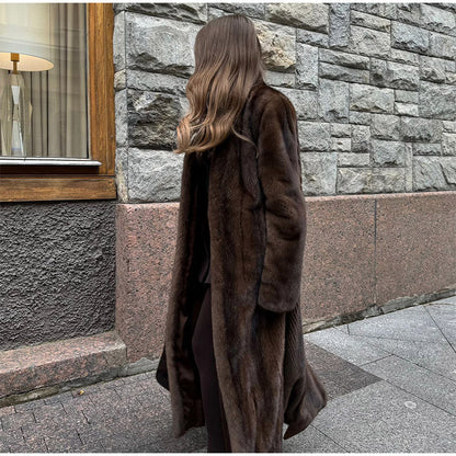 Ivana™ | Luxus Fuchsfell Übermantel