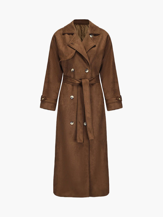 Molly™ | Wildleder Trenchcoat