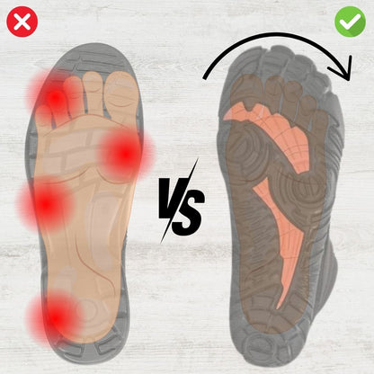 NatureStep Active - ergonomischer schmerzlindernder Barfußschuh