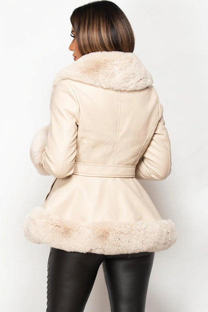 Clara™ | LuxFell Gürteljacke