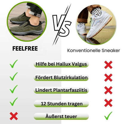 Orthopädischer, rutschfester & wasserdichter Schmerzlinderungs-Schuh - FeelFree - Unisex