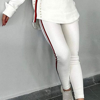 Fiona™ | Chic Streifen Jogging Set